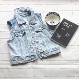 Girls Jean Vest by Cherokee